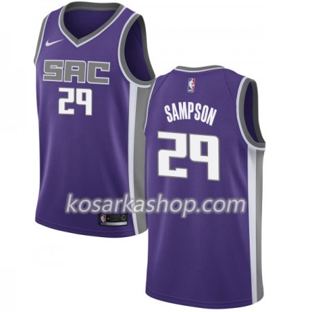 Dres Sacramento Kings JaKarr Sampson 29 Nike 2017-18 Ljubičasta Swingman